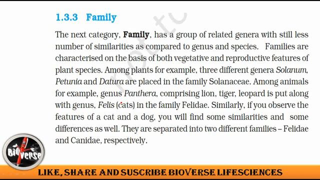 CHAPTER 1 (11TH): THE LIVING WORLD (PART- 6)
