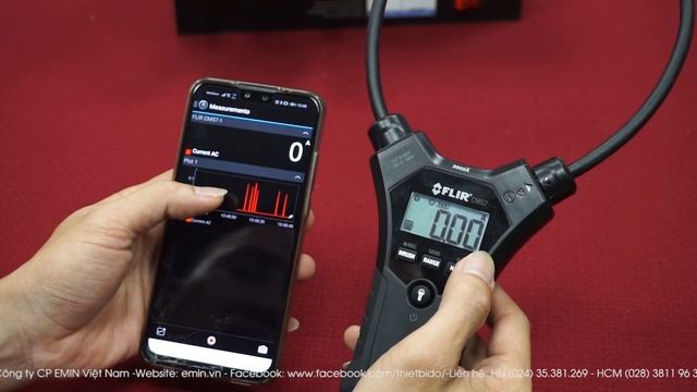 EMIN Việt Nam demo kìm đo mềm AC FLIR CM57 смотреть онлайн