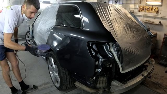 Audi A6 C6. Подготовка под грунт порога, внутрянки, крыла и крышки. Часть 4 смотреть онлайн