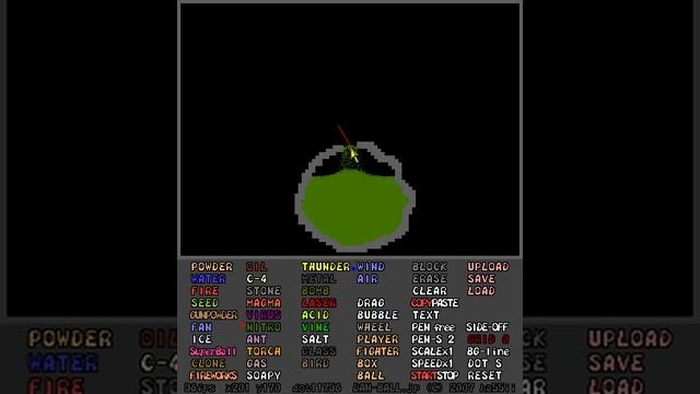 How to make a bomb with a fuse in the Powder Game смотреть онлайн