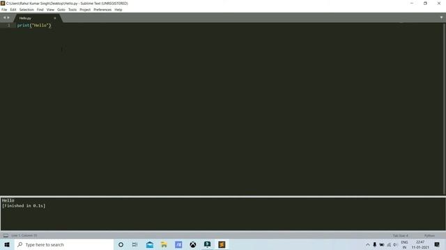 Python Tutorial 03 | Set Up Python With Sublime Text смотреть онлайн