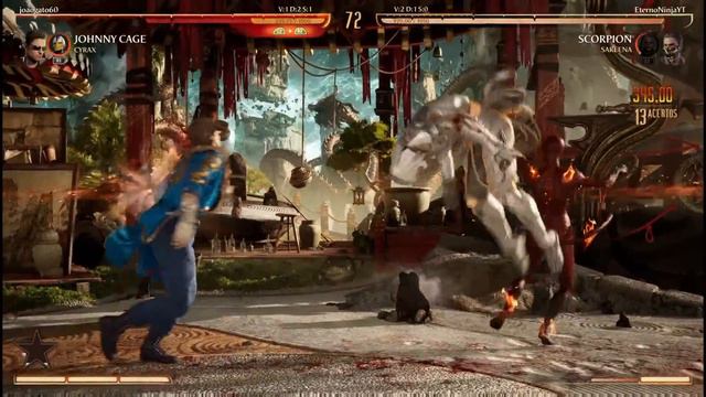 MORTAL KOMBAT 1 ONLINE É UMA COISA DE LOUCO - PARTIDAS ONLINE COM O SCORPION смотреть онлайн
