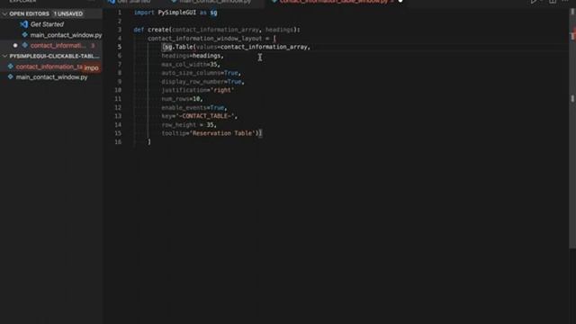 PySimpleGUI - Click and Select Table Rows смотреть онлайн