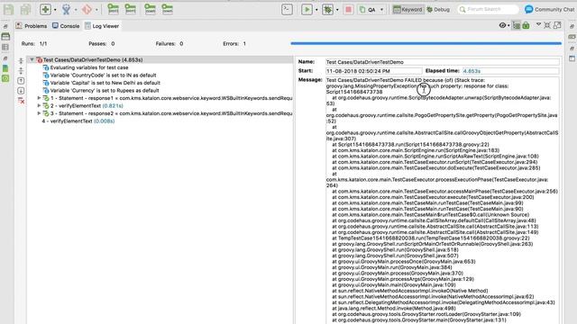 Katalon Studio API Data Driven Testing смотреть онлайн