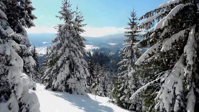 "Снежно-нежная сказка" Музыка Андрея Обидина смотреть онлайн