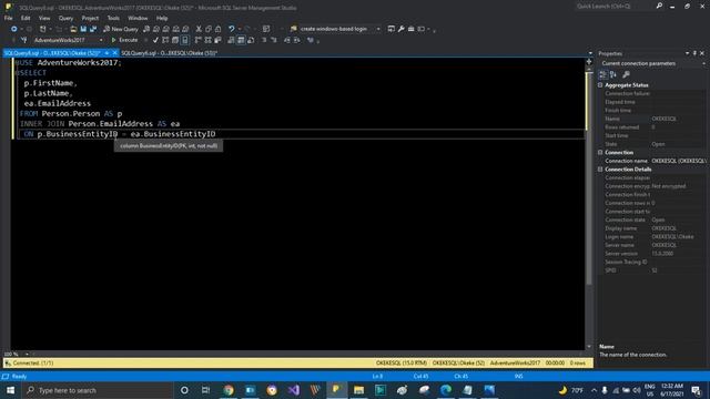 How to SELECT Multiple Tables using INNER JOIN Statement with Transact SQL (T-SQL) SQL SERVER #11 смотреть онлайн