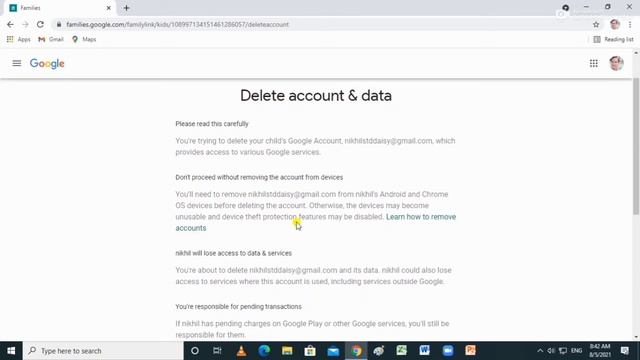 How to Delete Child's Gmail Account.Delete Family Link.Family Link कैसे Delete करें! смотреть онлайн