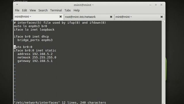 How To Create a Linux Bridge br0 in Debian / Ubuntu / Mint смотреть онлайн