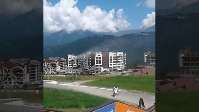 Эстосадок....1170метров над уровнем моря смотреть онлайн