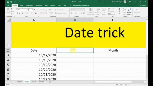 The Beginner's Guide to MS Excel 2019 - PART 3 - how to use Flash Fill #Easy Learning , #Easylearn смотреть онлайн