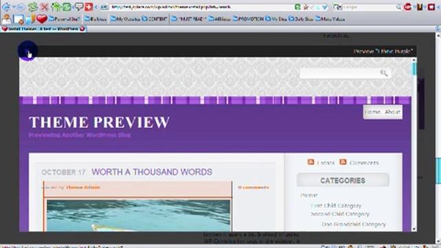 How to install Wordpress.org Themes for Beginners смотреть онлайн