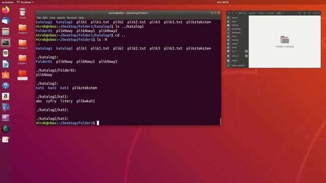 Linux podstawowe komendy terminala cz. 1(#ls #clear #cd #pwd #touch #mkdir) смотреть онлайн