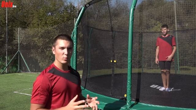 Прыжки на батуте UNIX line УРОК 2 Batut-kids.ru смотреть онлайн