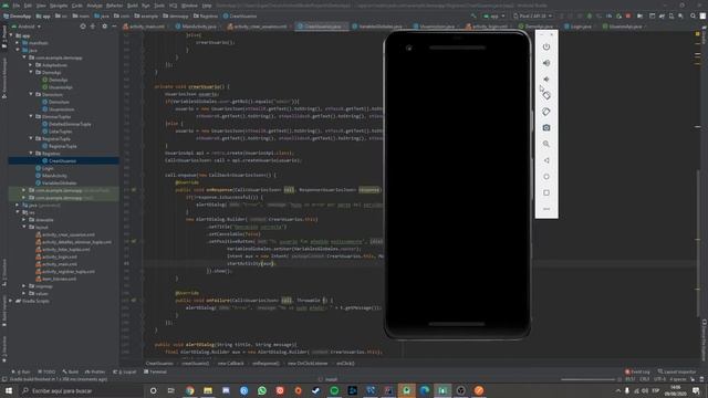 Inicio de Sesión en App android y Spring Server | Parte 5 de 5 смотреть онлайн