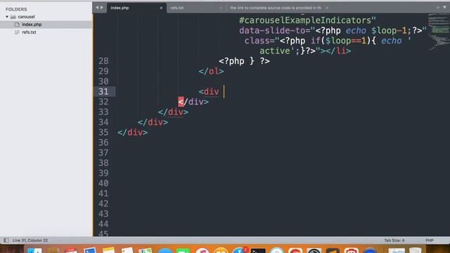 Simple Image Carousel using Bootstrap смотреть онлайн