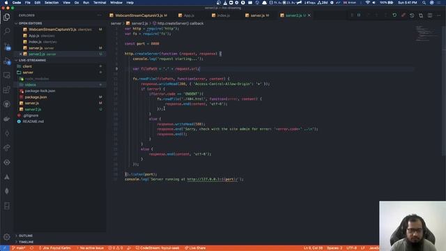 Demo (part 1): How to stream ip camera rtsp data into browser using ffmpeg, nodejs and hlsjs смотреть онлайн