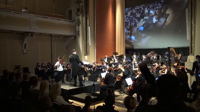 David Avšič, violina & Orkester Cantabile, H. Wieniawski: LEGENDE, op. 17, смотреть онлайн