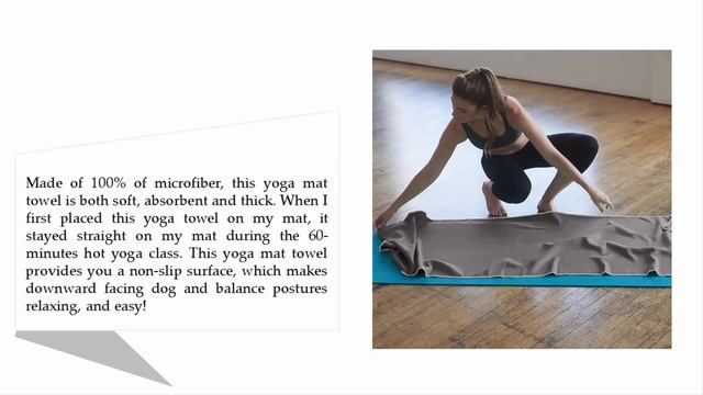 Best Yoga Mat Towel смотреть онлайн