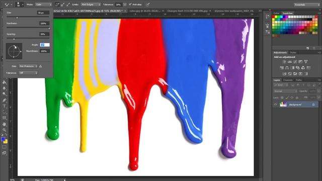أداة استبدال الألوان Color Replacement tool| فوتوشوب Photoshop CS6 & CC - درس (16) смотреть онлайн
