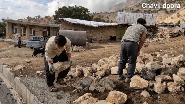 Nomadic Lifestyle Beautifying The Area Around The Nomadic House By Nemat And Muslim