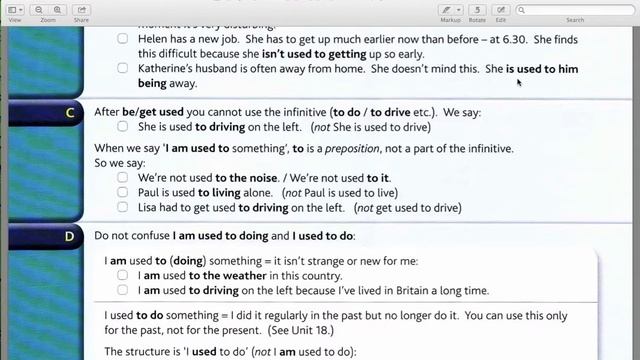 Be/get used to something смотреть онлайн