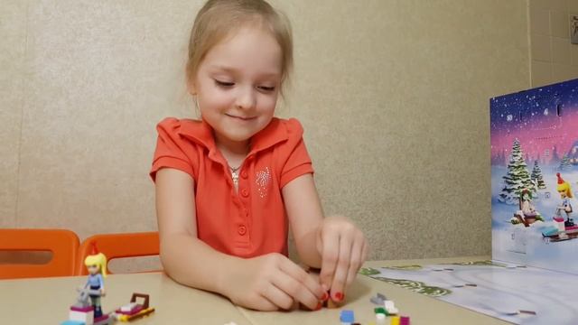 Varyaballet Адвент Календарь LEGO Friends обзор новогоднего сюрприза каждый день / день #12 смотреть онлайн
