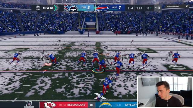 Playoff game in a massive snow storm! Fantasy Draft Franchise #7 смотреть онлайн