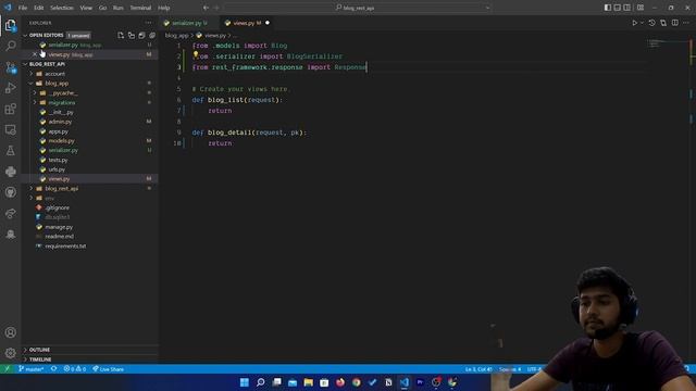 Serializer's - GET Request | DRF смотреть онлайн