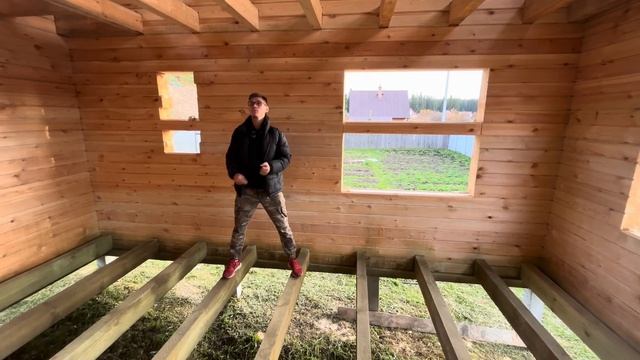 Видео-обзор дома 8,5х6 в полтора этажа построенный нами в пос. #Заварзино смотреть онлайн