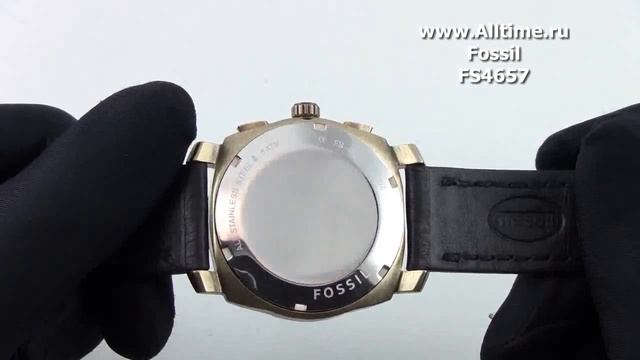 Мужские наручные fashion часы Fossil FS4657 смотреть онлайн