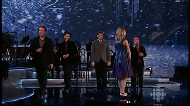 Jackie Evancho - Canadian Tenors & Friends (Season of Song special on CBC 13-Dec-2010).avi смотреть онлайн