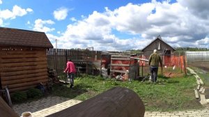 Дача/Как сломать старый сарай?Демонтаж старого сарая!
