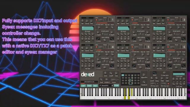 This Retro Song Was Made Using DEXED Only (FREE FM PLUGIN SYNTH) смотреть онлайн
