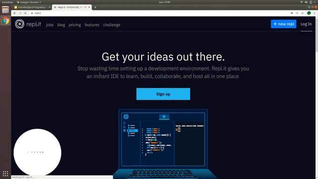 [Minicurso Python 1/10] - Criando a conta no replit смотреть онлайн