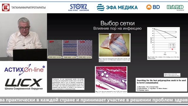 Егиев В.Н. "Инфицированная рана до и после герниопластики-что делать". смотреть онлайн