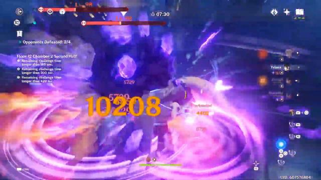 Genshin Impact - Spiral Abyss 3.2 floor 12 Nahida/Shinobu смотреть онлайн