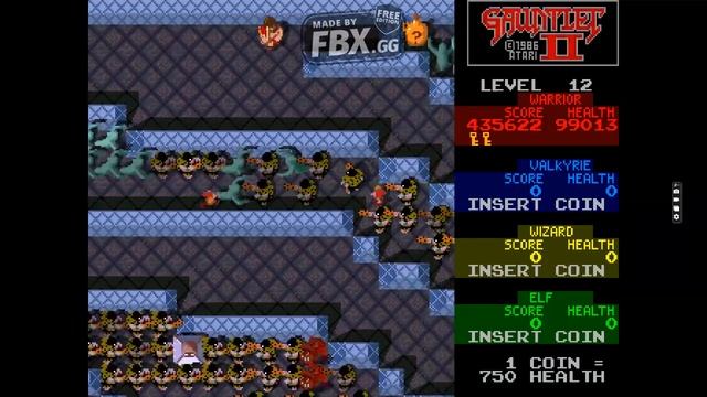 Gauntlet II- 1986 Arcade смотреть онлайн