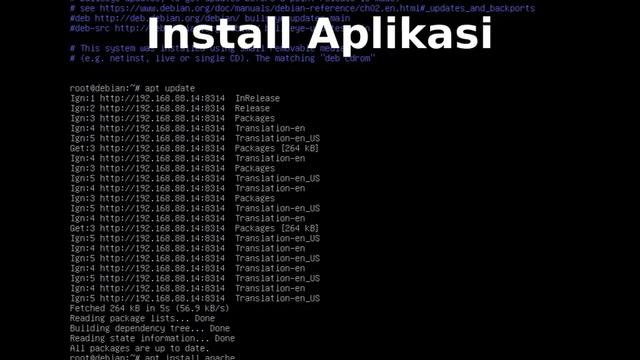 Menggunakan Local Network Repository Debian смотреть онлайн