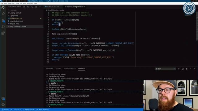 Better CMake Part 7 -- Package Configs for Header Only Libraries смотреть онлайн
