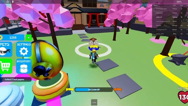 СИМУЛЯТОР СЭНСЭЙ - СЕНСЕЙ ? Я получил ОРАНЖЕВЫЙ ПОЯС Roblox Ninja Simulator смотреть онлайн