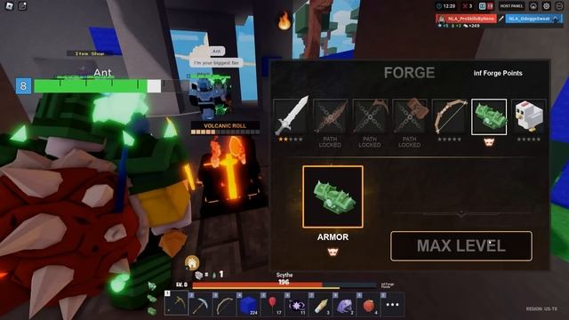 Lucky Blocks Vs Flying Lucky Blocks.. (Roblox Bedwars)