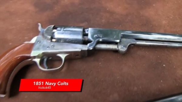 Armas Legendarias: El Colt Navy 1851 de Samuel Colt - REPLICA by KOLSER