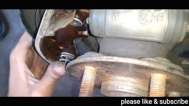 how to change brake shoe ৷ toyota premio смотреть онлайн