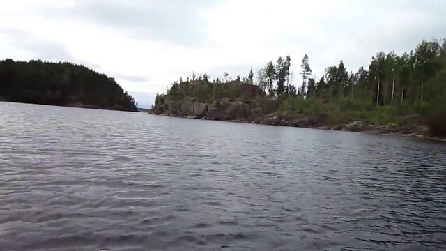 Ладожские шхеры ! Где то под Лахденпохьей! смотреть онлайн