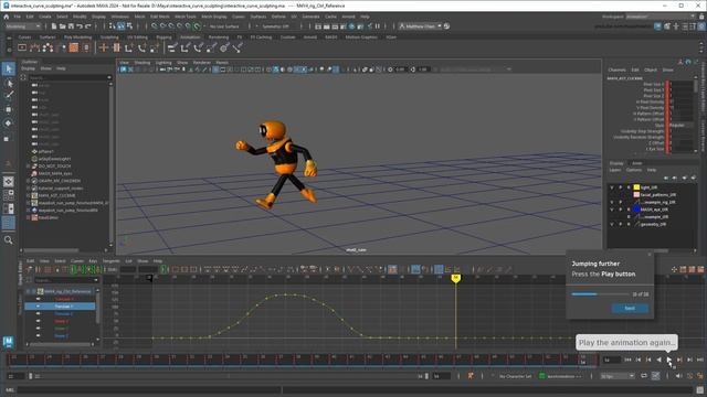 Animation Curve Sculpting (Maya 2024 New Feature!) смотреть онлайн
