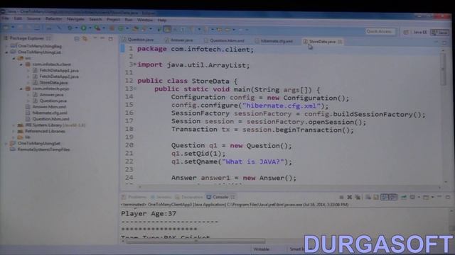 Association in Hibernate Part 2(One to Many Using List collection) смотреть онлайн