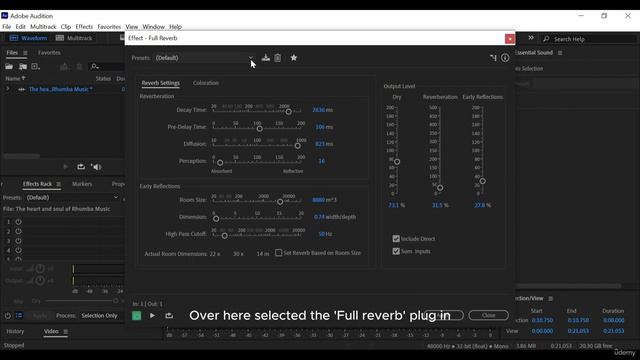 04.6. Using Effects: Reverb