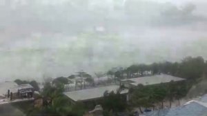 Тайфун Хайан на острове Хайнань