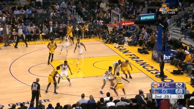 LA Lakers vs GS Warriors-основные моменты игры / 18 октября 2019 NBA Preseason! Обзор// смотреть онлайн