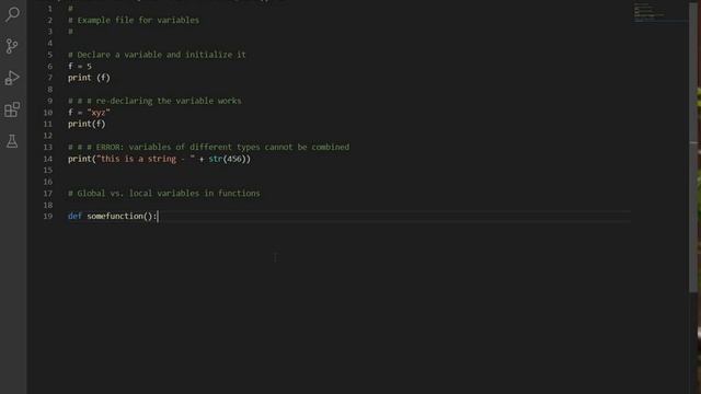 Python Basics - Variable and expressions смотреть онлайн